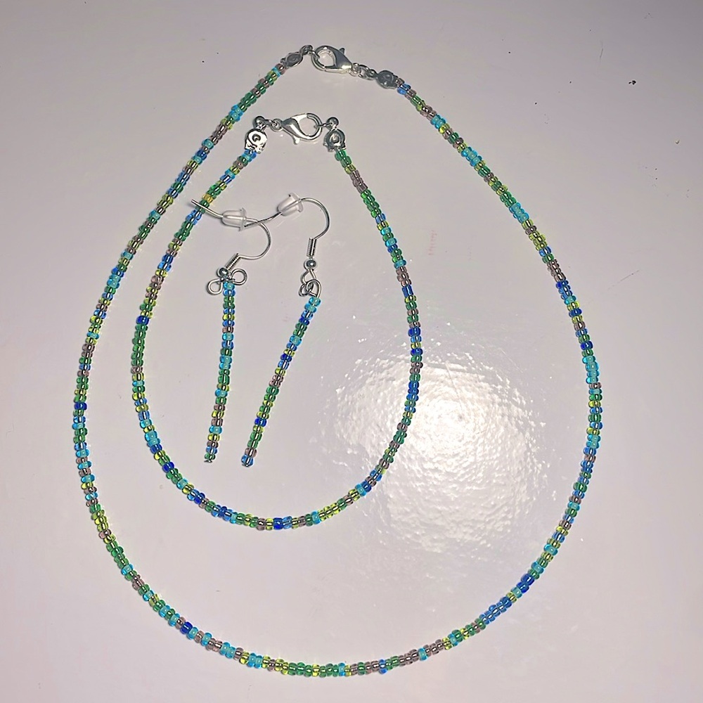 Mermaid Tales Jewelry Set💚💙